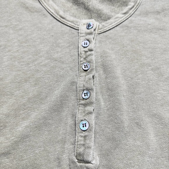 James Perse Standard | Women | Supima Cotton Exposed Seam Popover Top | Size 1 - Picture 8 of 9